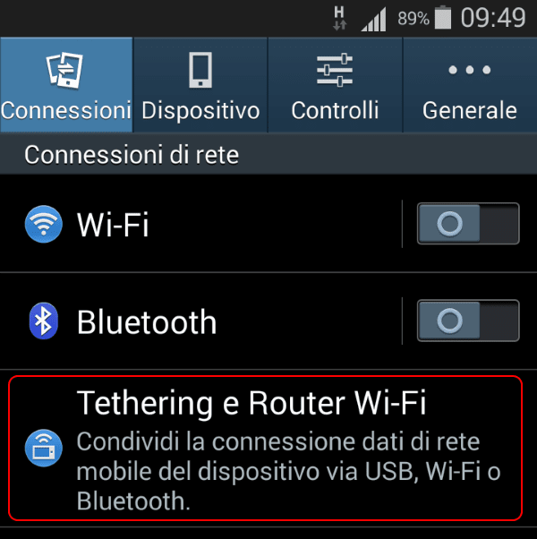 Hotspot Android 4.4.X step 1