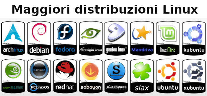 Principali distribuzioni Linux