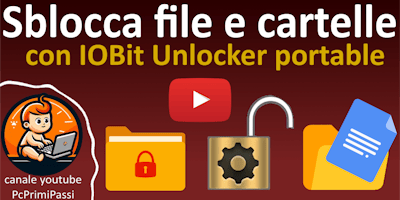 Sbloccare facilmente file e cartelle con IOBit unlocker portable
